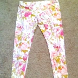 Cambodia Women Leggings Floral y2k Running Walking Bolo Pants Size XL